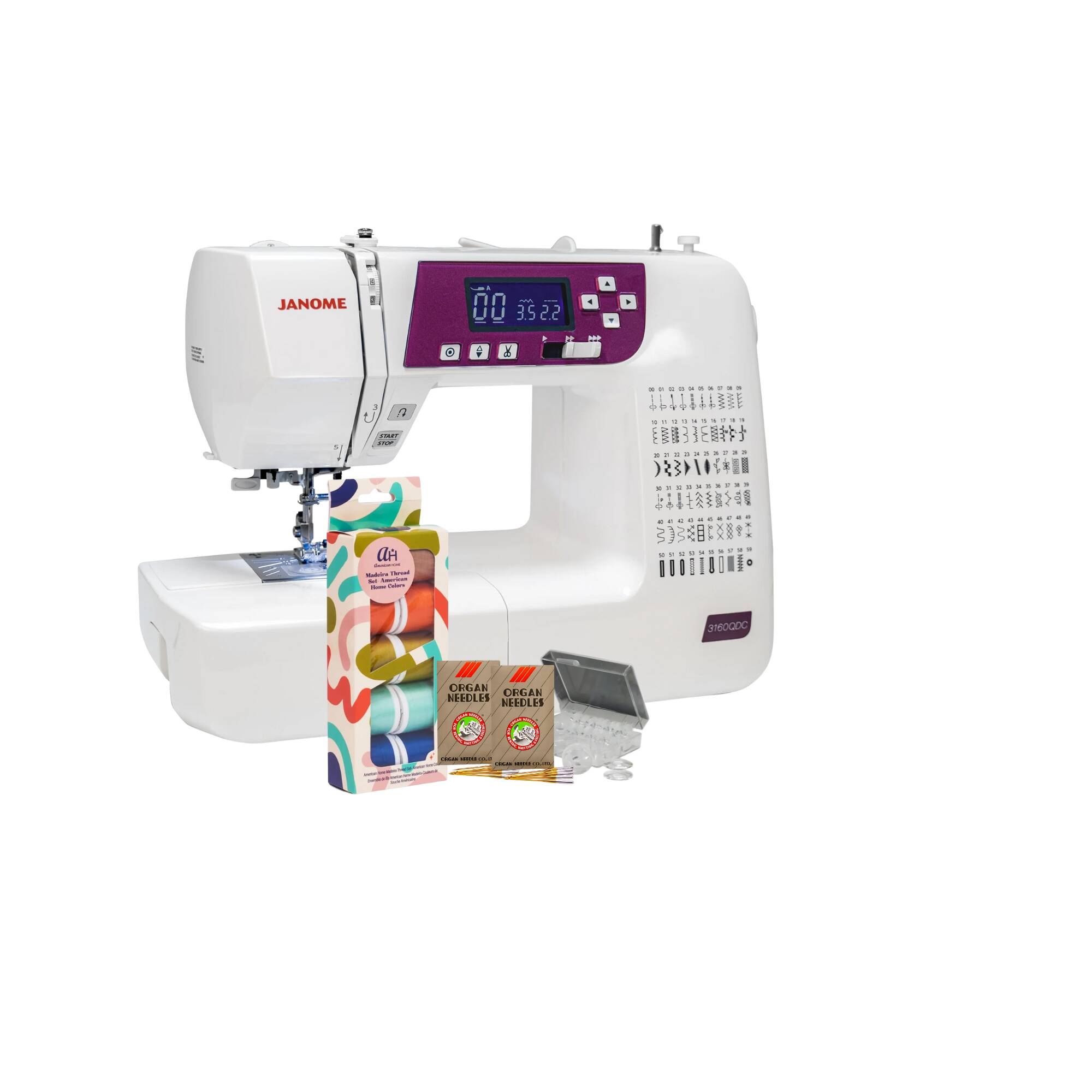 衣類ケア家電 JANOME JN10-AV Janome Loft 100 Computerized Sewing Machine